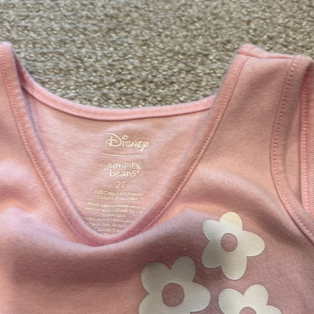Disney Princess Pink Sleeveless Sundress - Picture 2 of 3